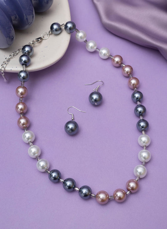 Athena Pearl Necklace Set