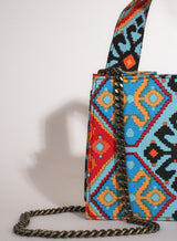 Moroccan Mosaic Box  Sling Bag