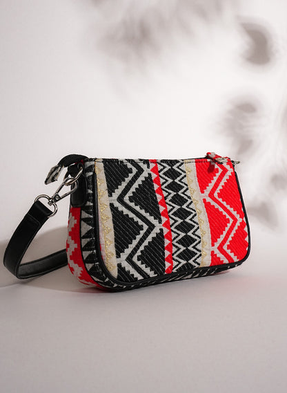 Diamond Dazzle Baguette Bag