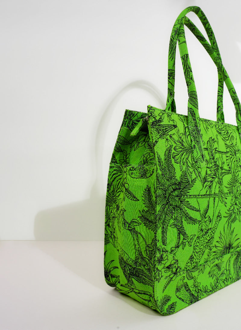 Lime Luxe Tote Bag