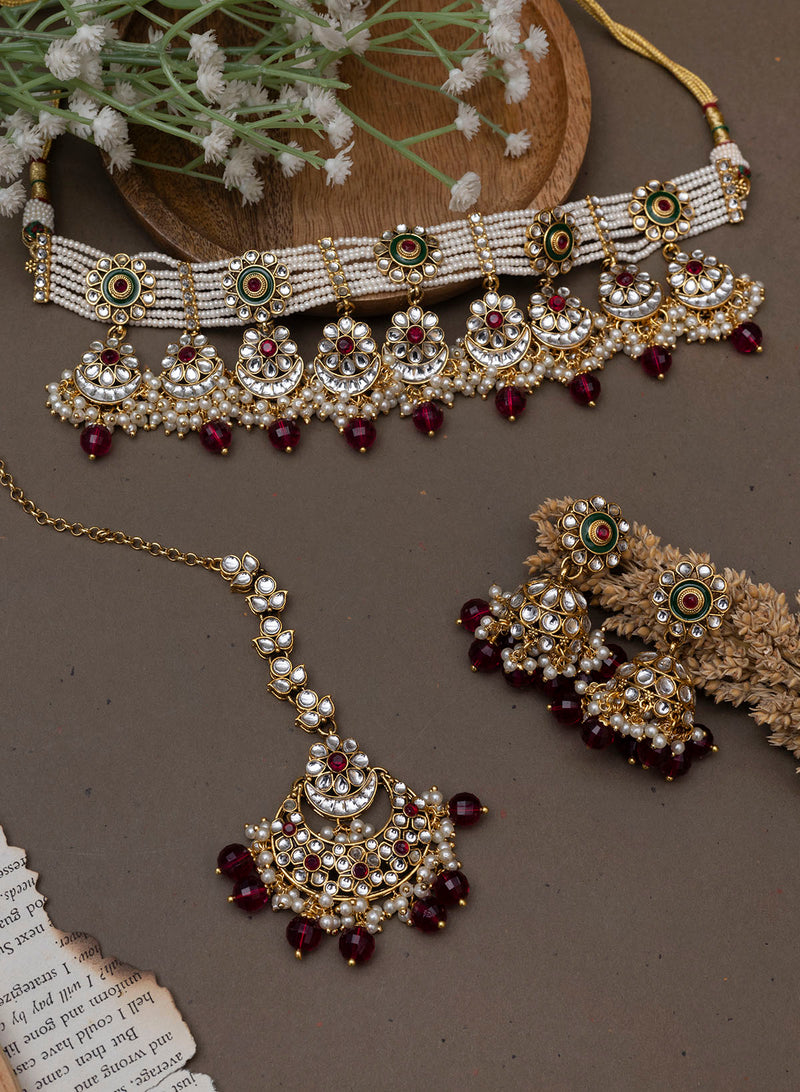 Nayna Kundan Necklace Set