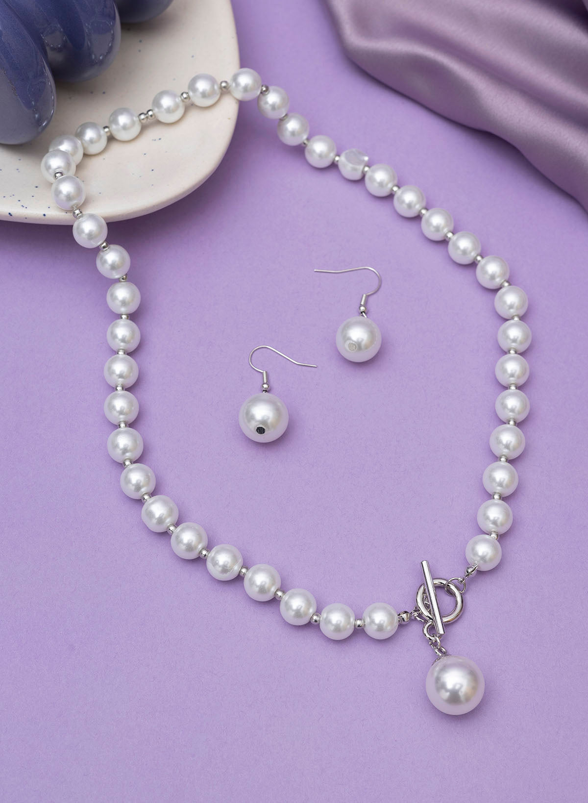 Hailey Pearl Necklace Set