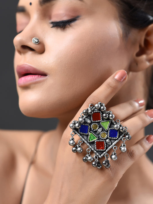 Chayanika mirror ring