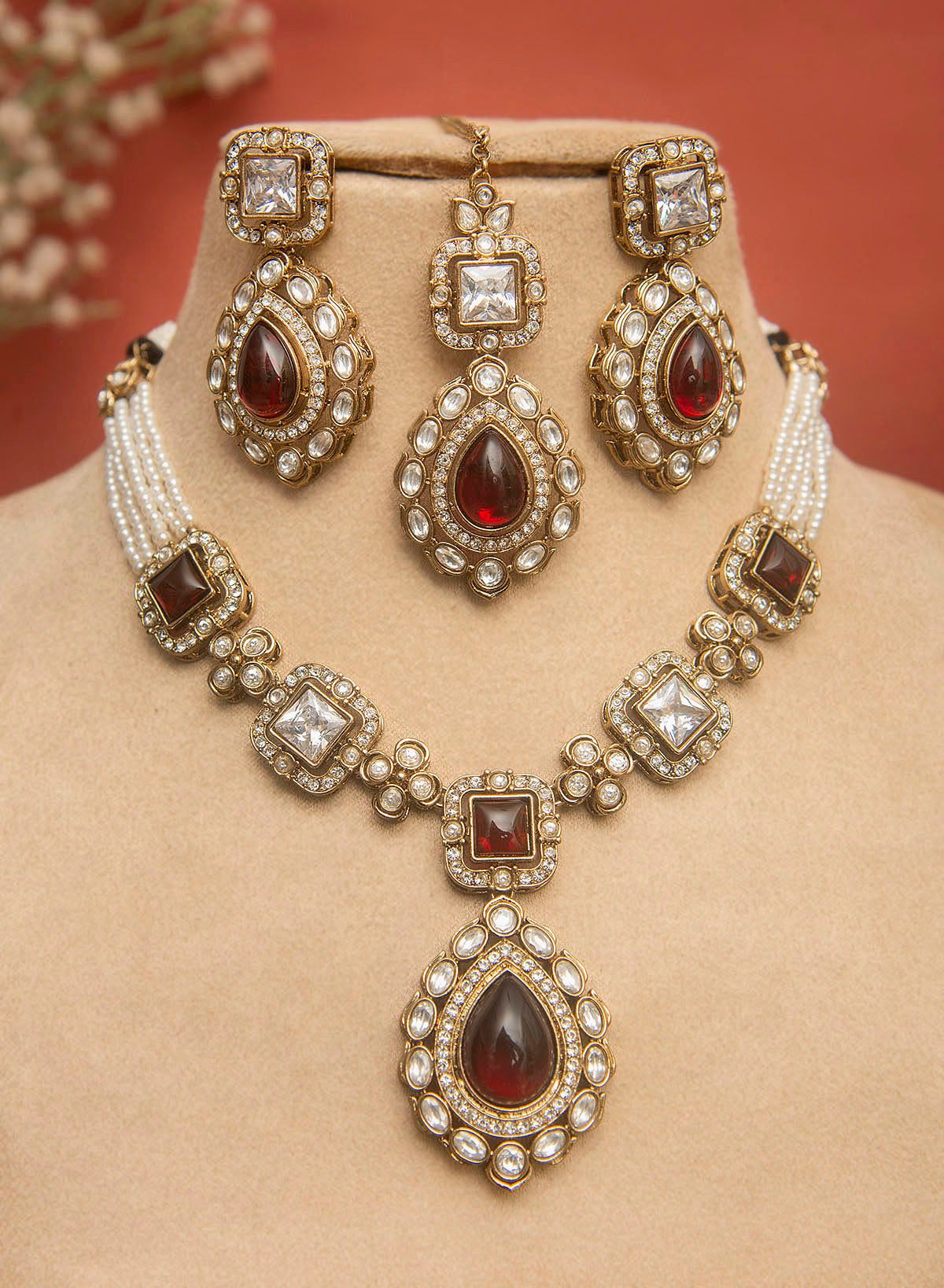 Jagreethi Necklace Set
