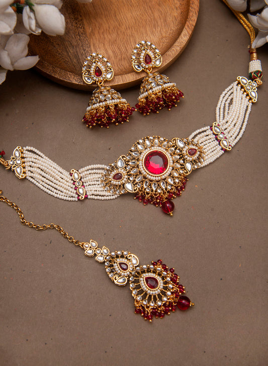 Rishidha Choker Set