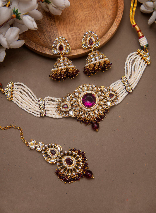 Rishidha Choker Set