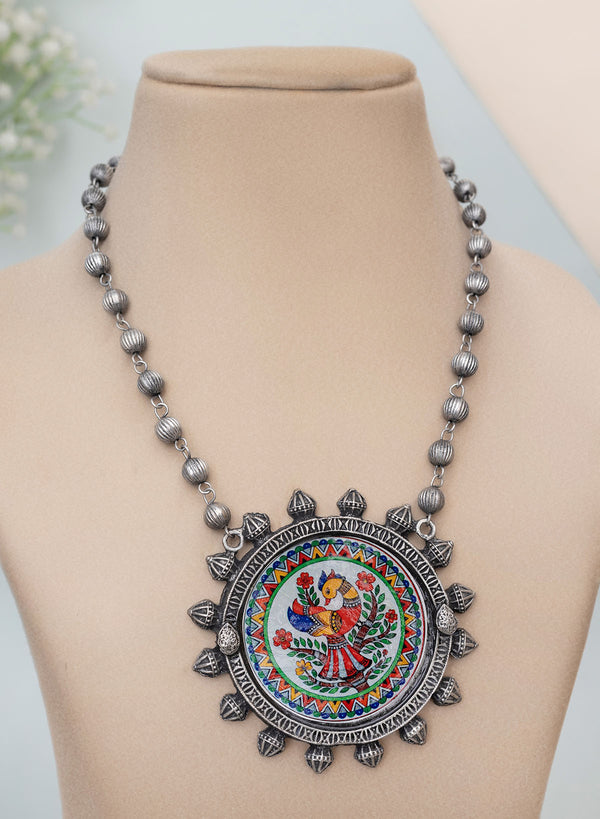 Mayur oxidised Necklace