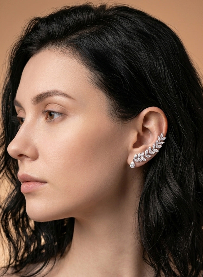 Oriana Leaf Earcuff