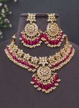 Kalina stone necklace set