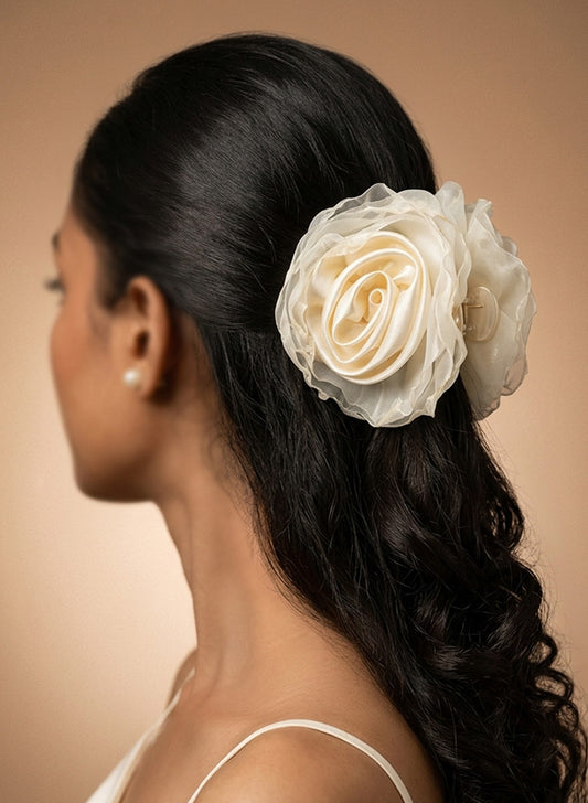 Ruffle Claw Clip