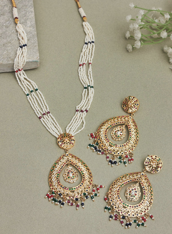 Ayati long necklace set