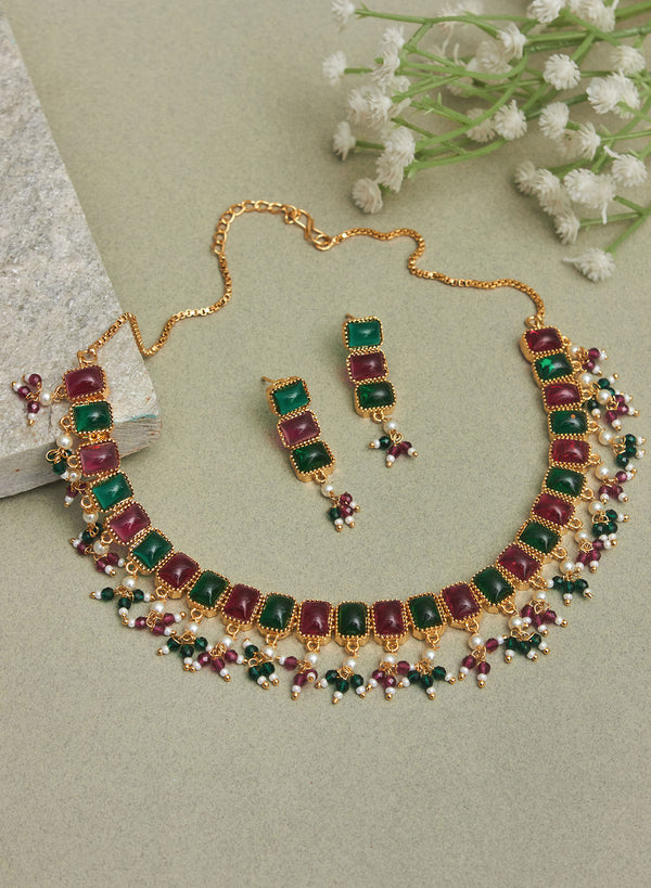 Bhuvi necklace set
