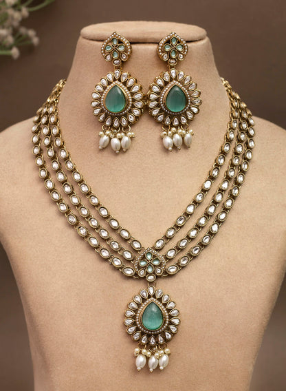 Kaviya Long Necklace Set
