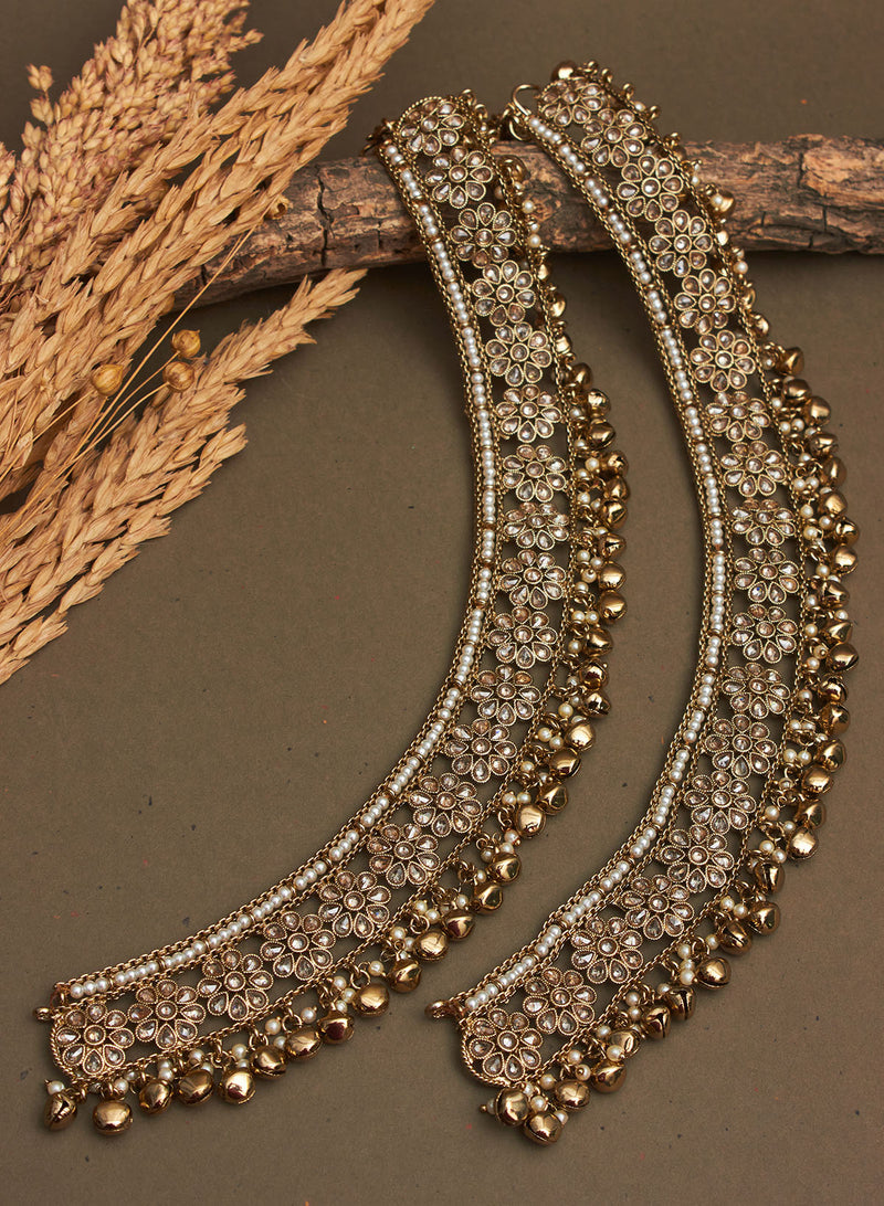 Midha stone payal