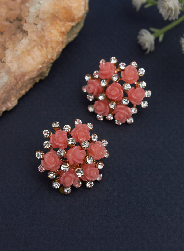 Thea floral studs