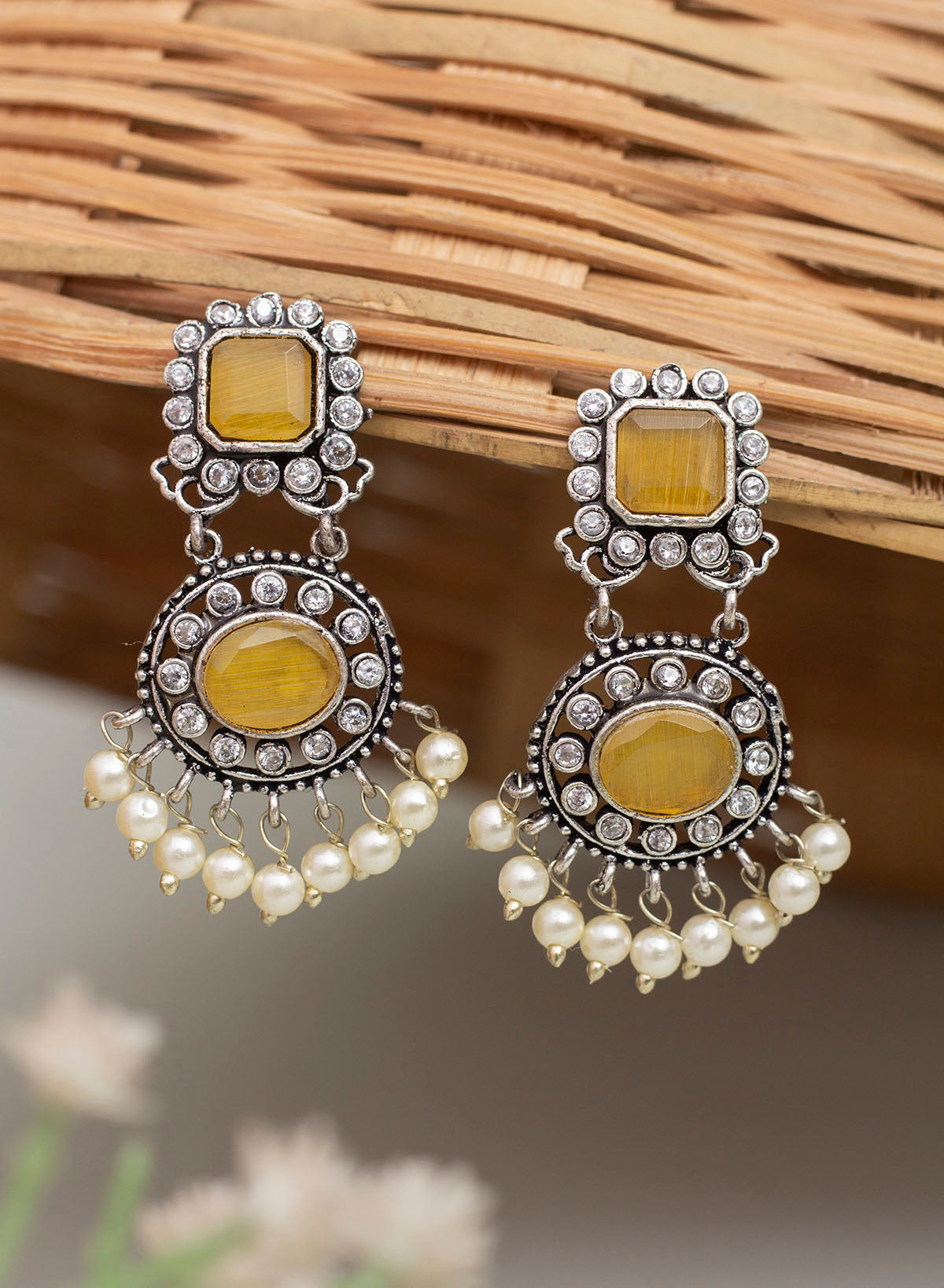 Hradhaa Drop earrings