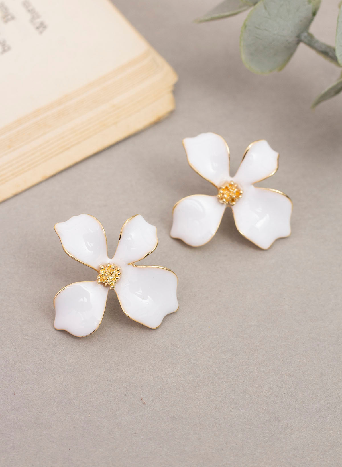 Edith Flower Earring