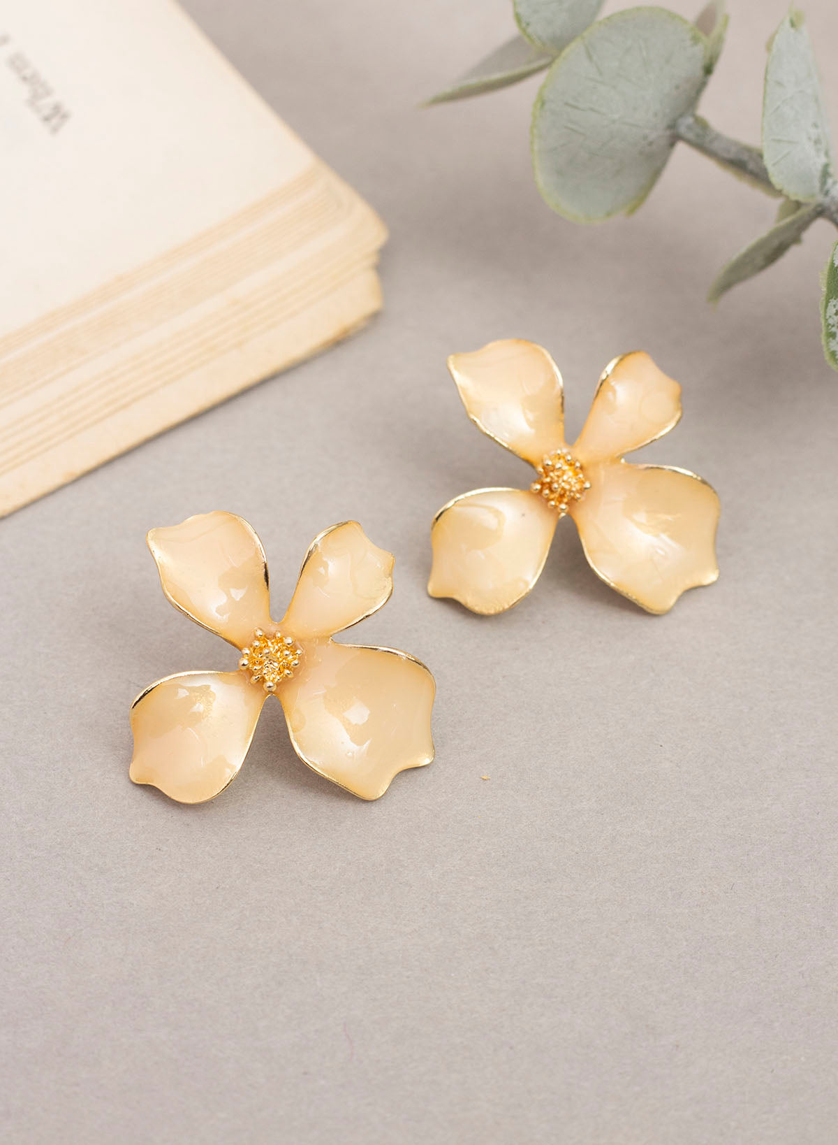 Edith Flower Earring