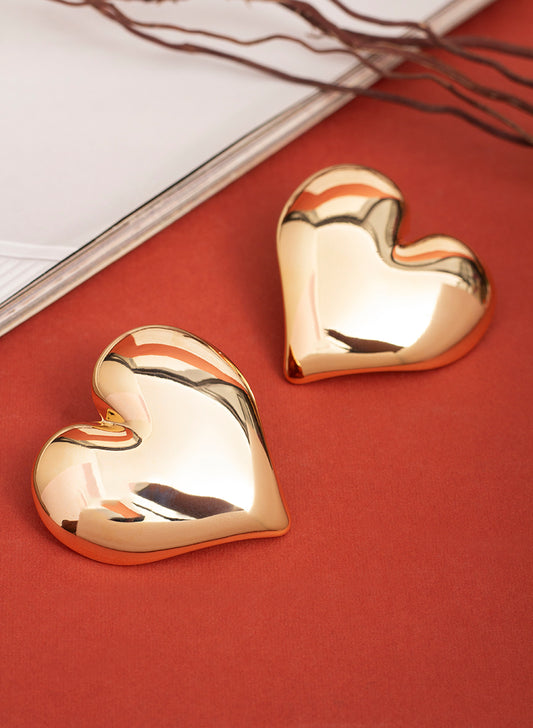 Sizzle Heart Stud