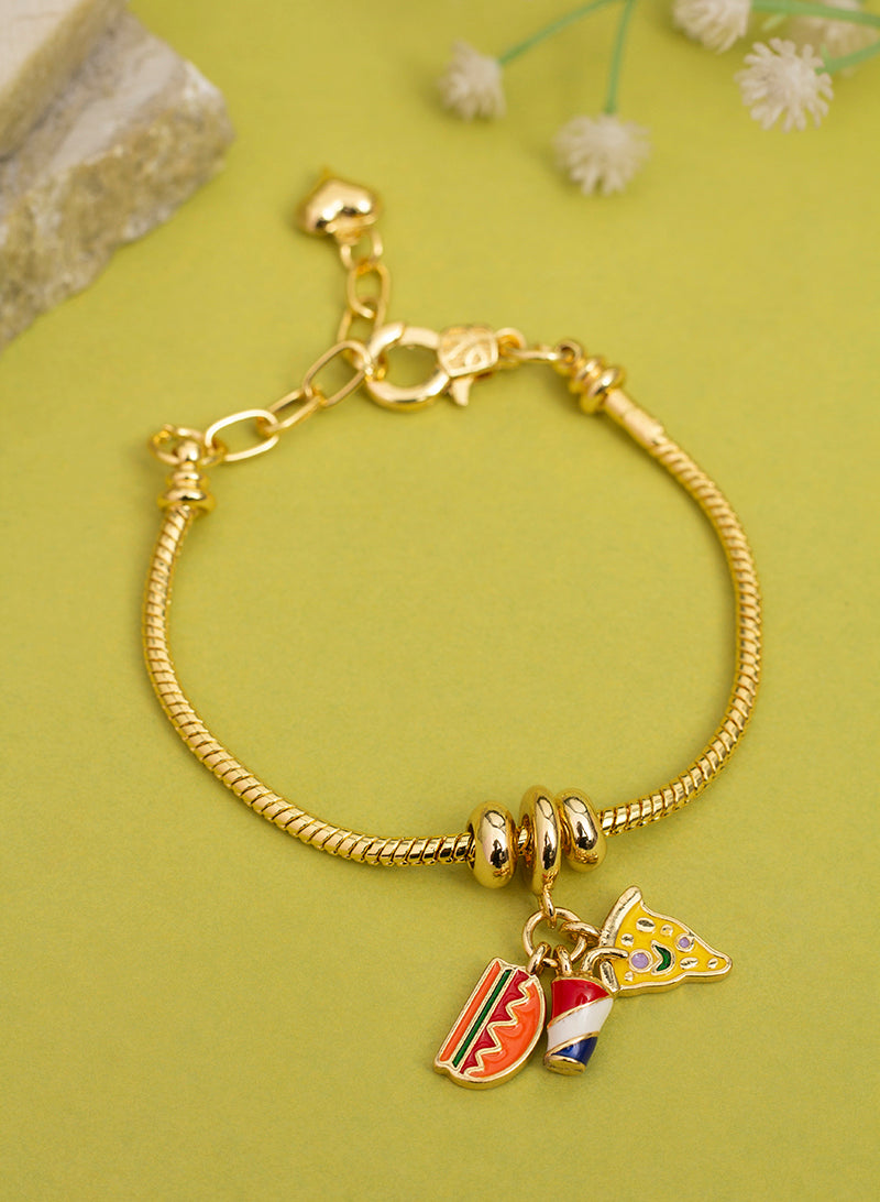 SnackTail Charm Bracelet