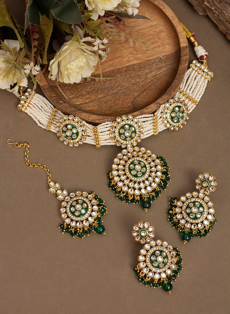 Aesha Choker  Set