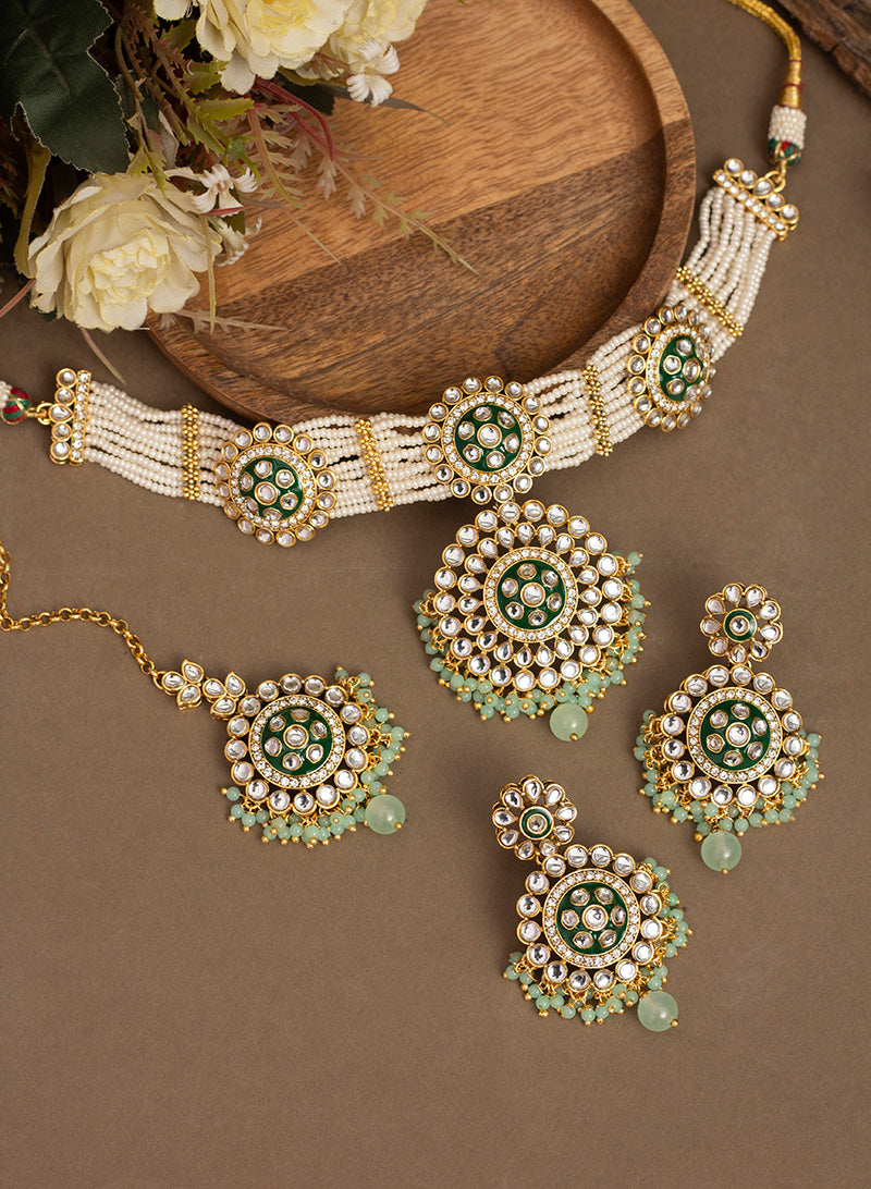 Aesha Choker  Set