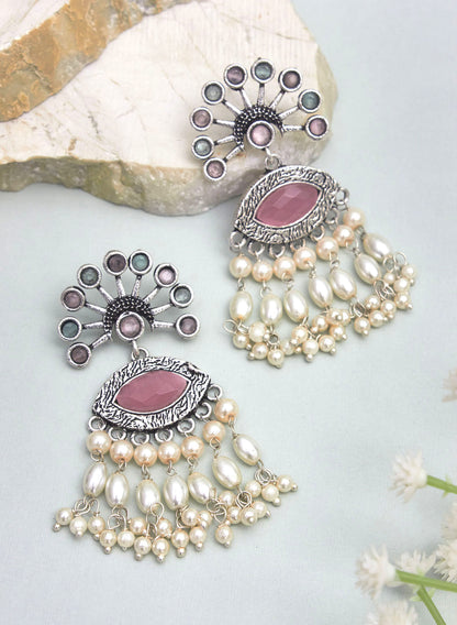 Willona stone earring