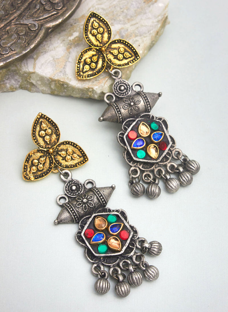 Devanya stone earring