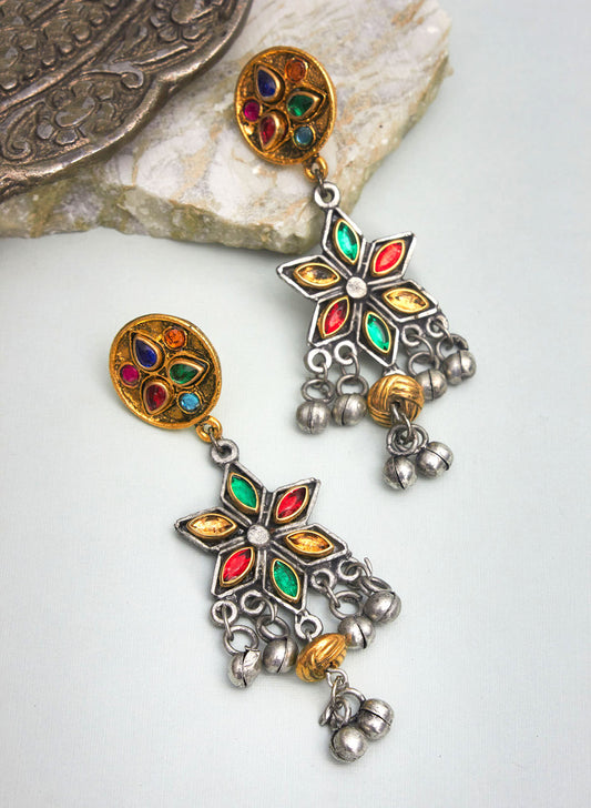 Kalki stone earring