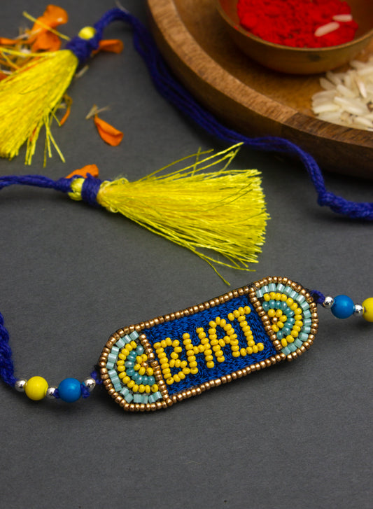 Multicolor bhai rakhi