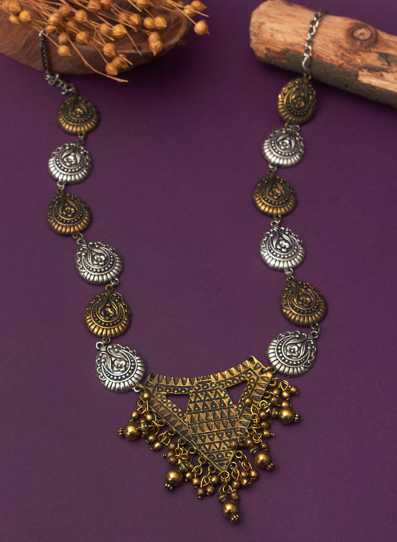 Ahyanna oxidised necklace