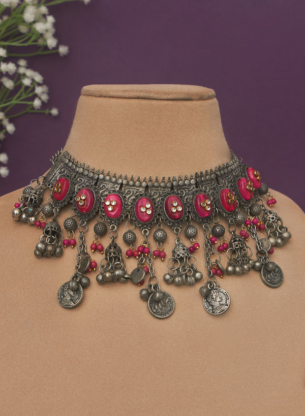 Ruvina stone choker