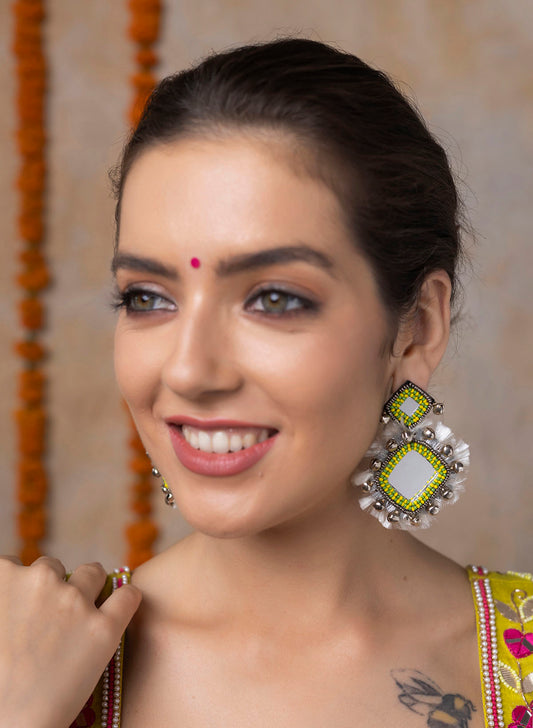 MIrror Boho Earring