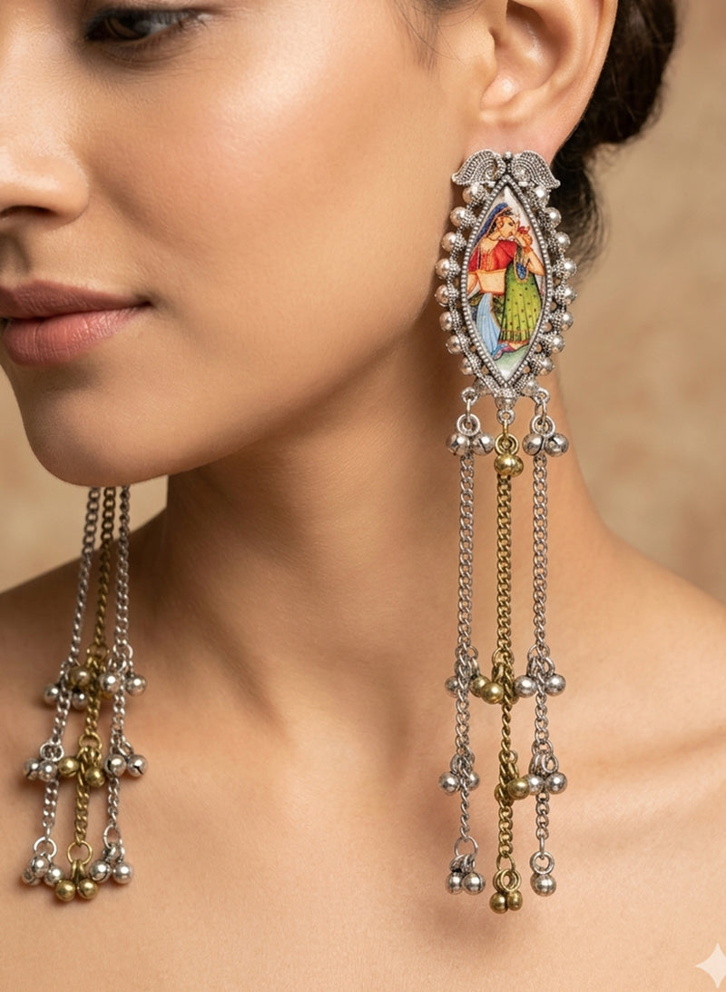 Nabeesha Long Earring