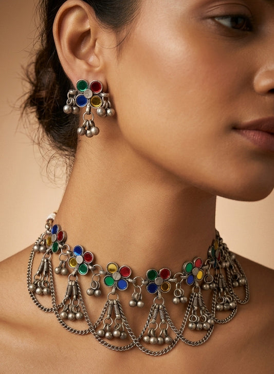 Gulnaar Choker Set