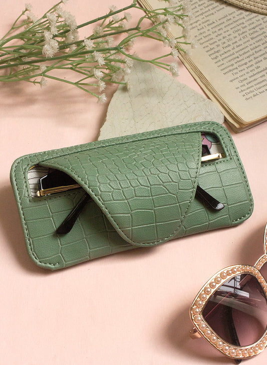 Cora Green Sunglass Cover