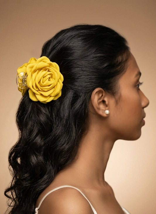 Rose Claw Clip