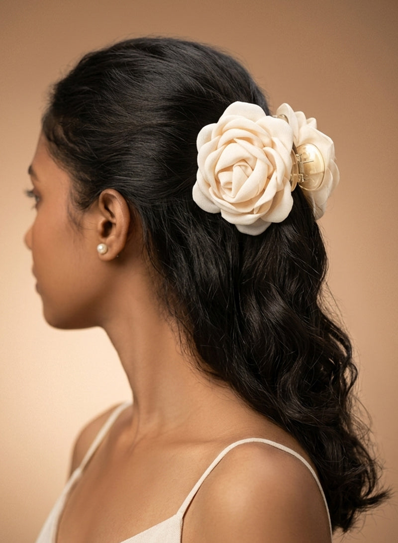 Rose Claw Clip