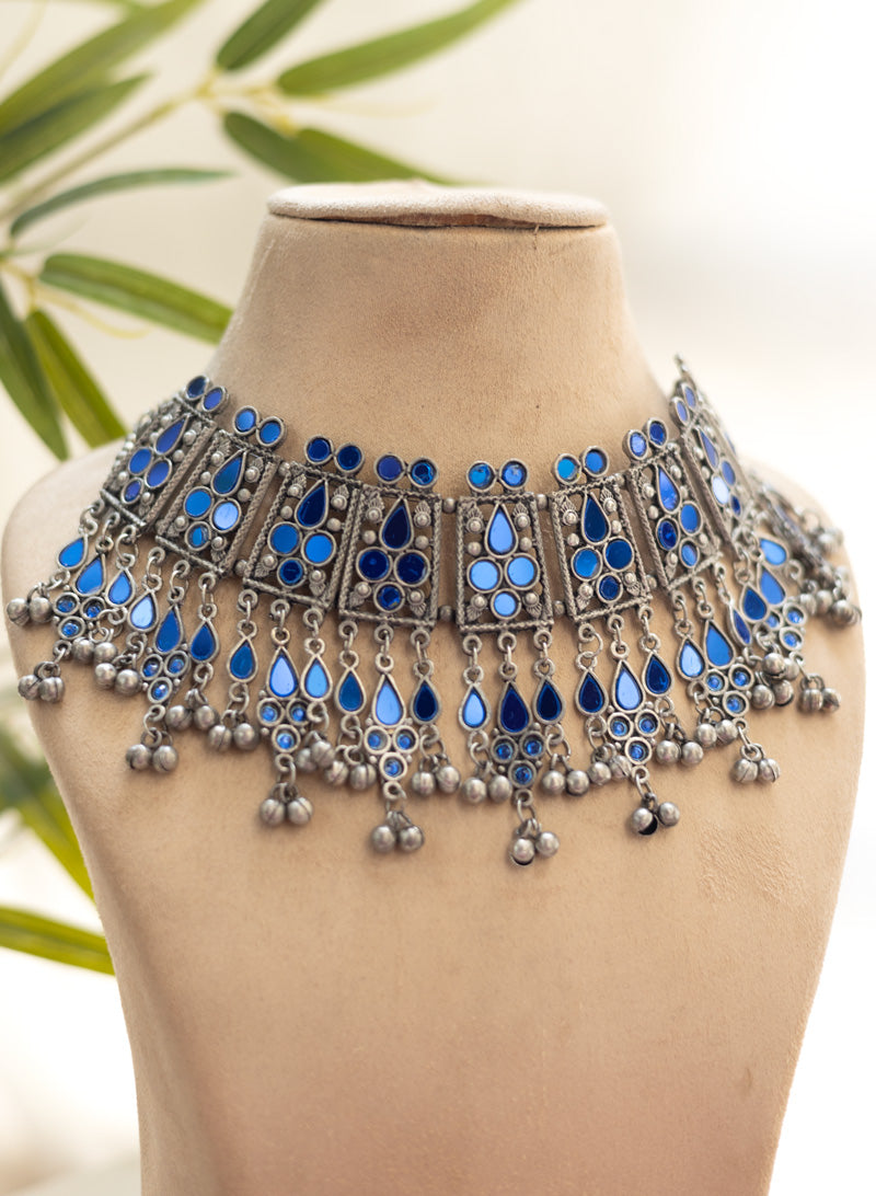 Aanshi mirror choker