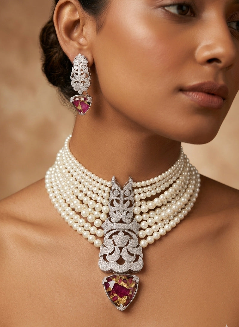Aarnika Choker Set