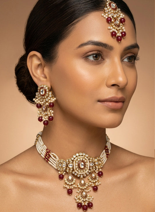 Dhairya necklace set