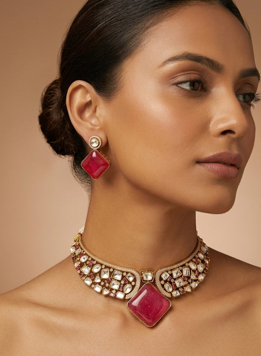 Manvi necklace set