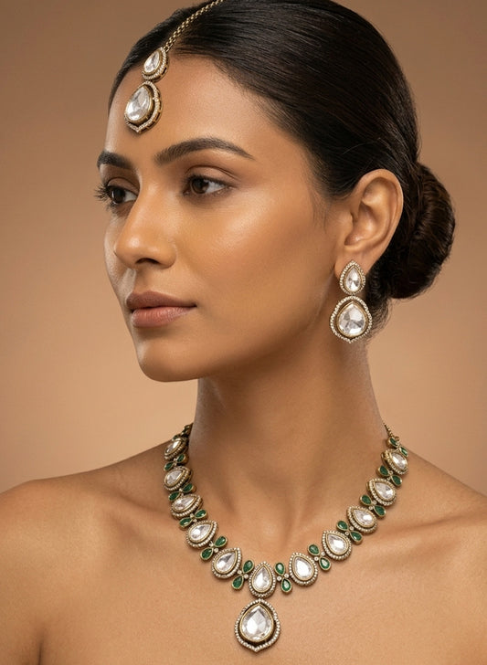 Roopmati kundan set