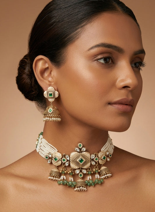 Pratyusha necklce set