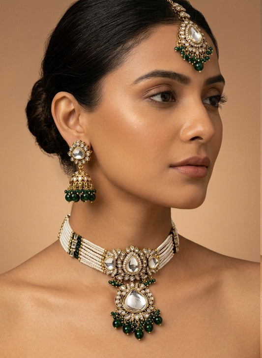 Keerti necklace set