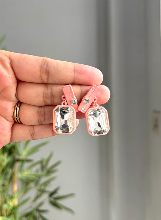 Mila stone earring