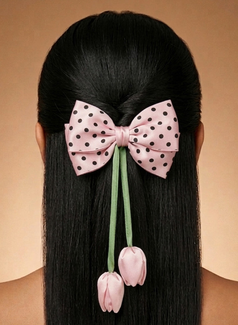Tulip Bow Clip