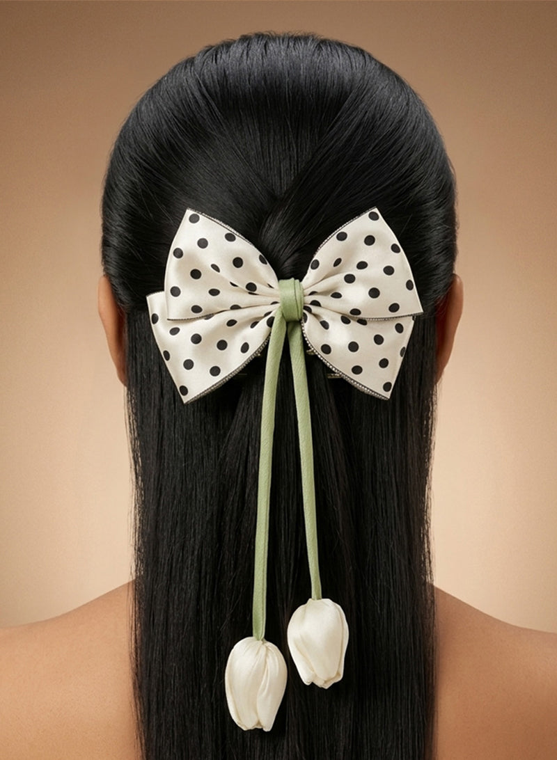 Tulip Bow Clip