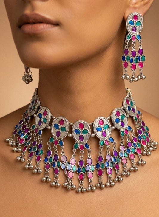 Shatakshi Necklace Set