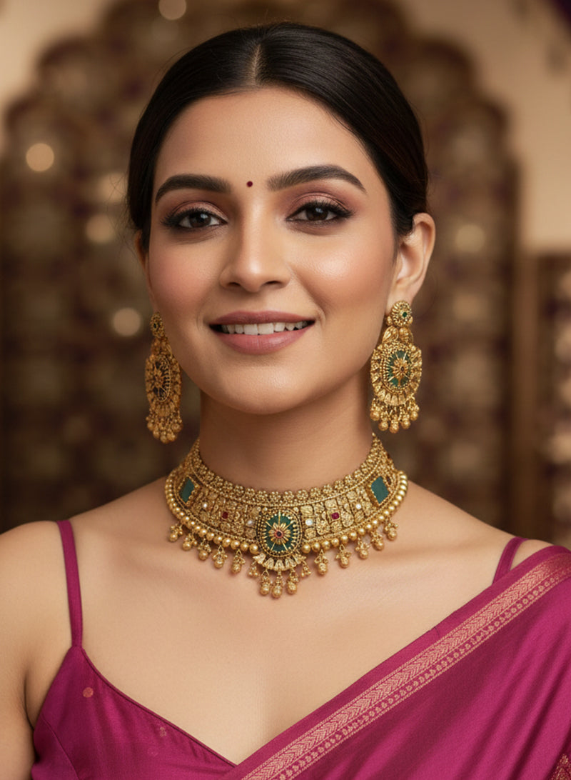 Amudhaa Necklace Set